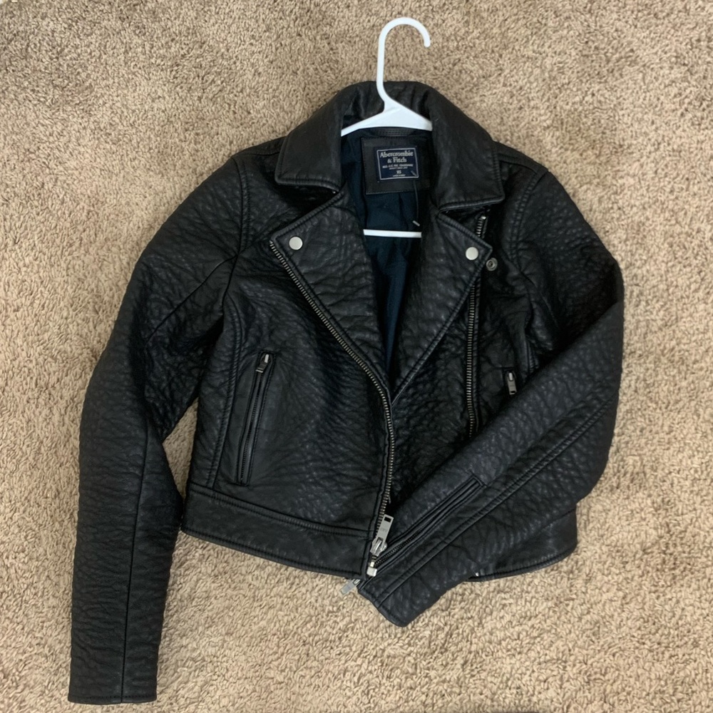Abercrombie and Fitch Leather Jacket